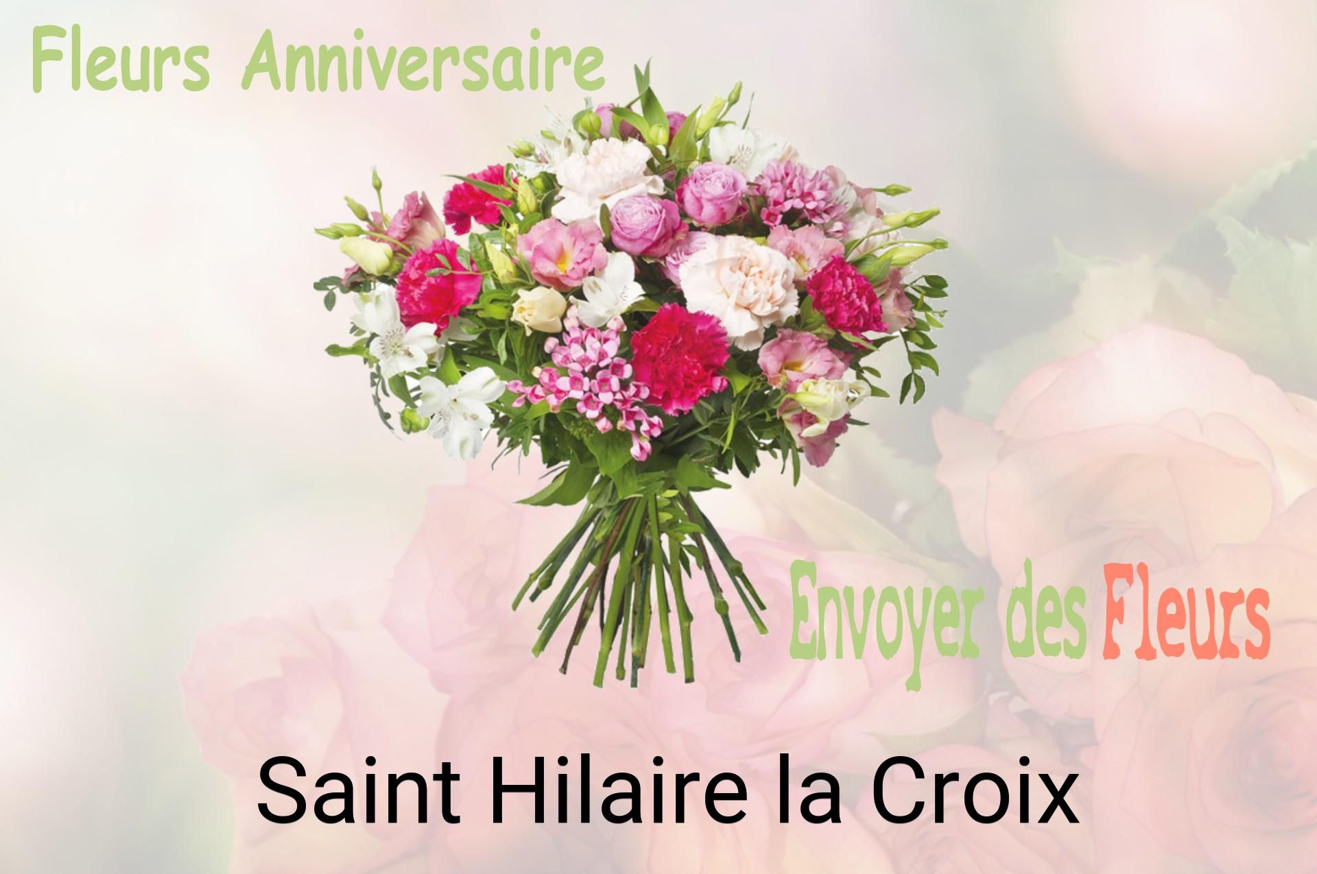 Bouquet de fleurs d’anniversaire livré à Saint-Hilaire-la-Croix