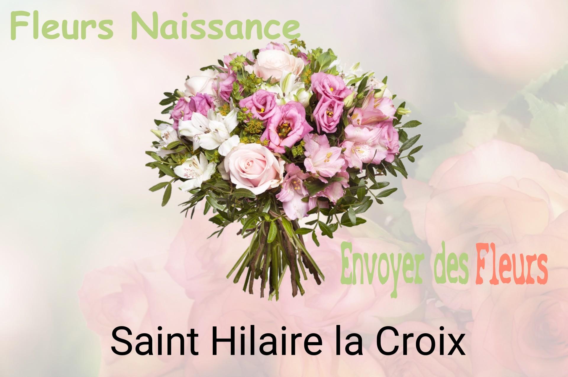 Bouquet de fleurs de naissance livré à Saint-Hilaire-la-Croix