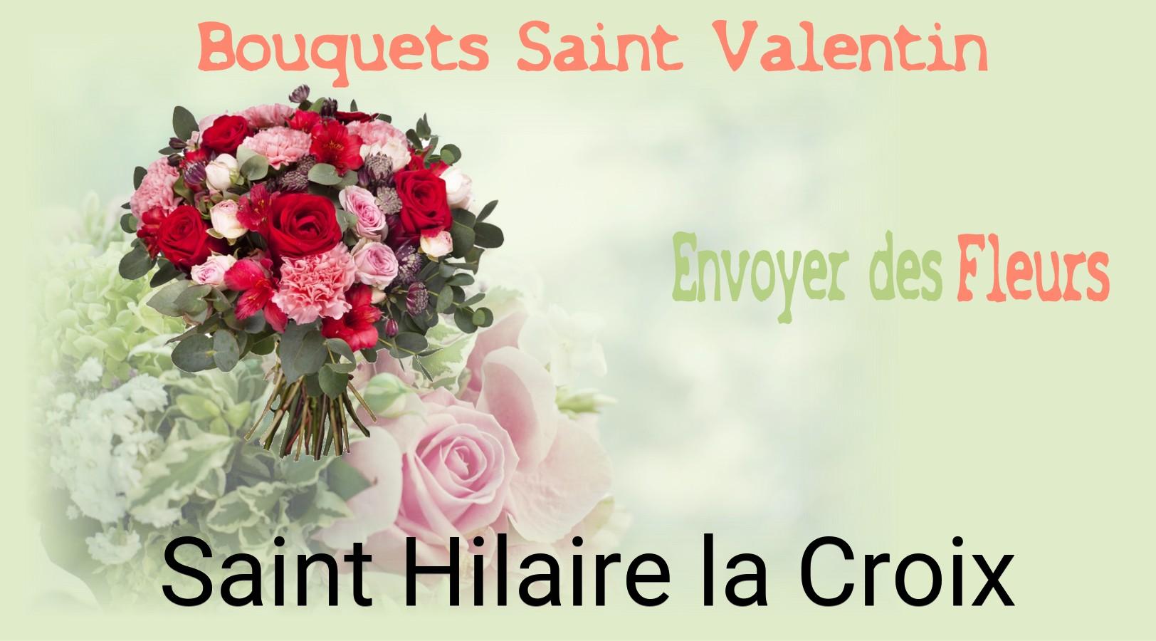 Roses de Saint-Valentin livrées à Saint-Hilaire-la-Croix
